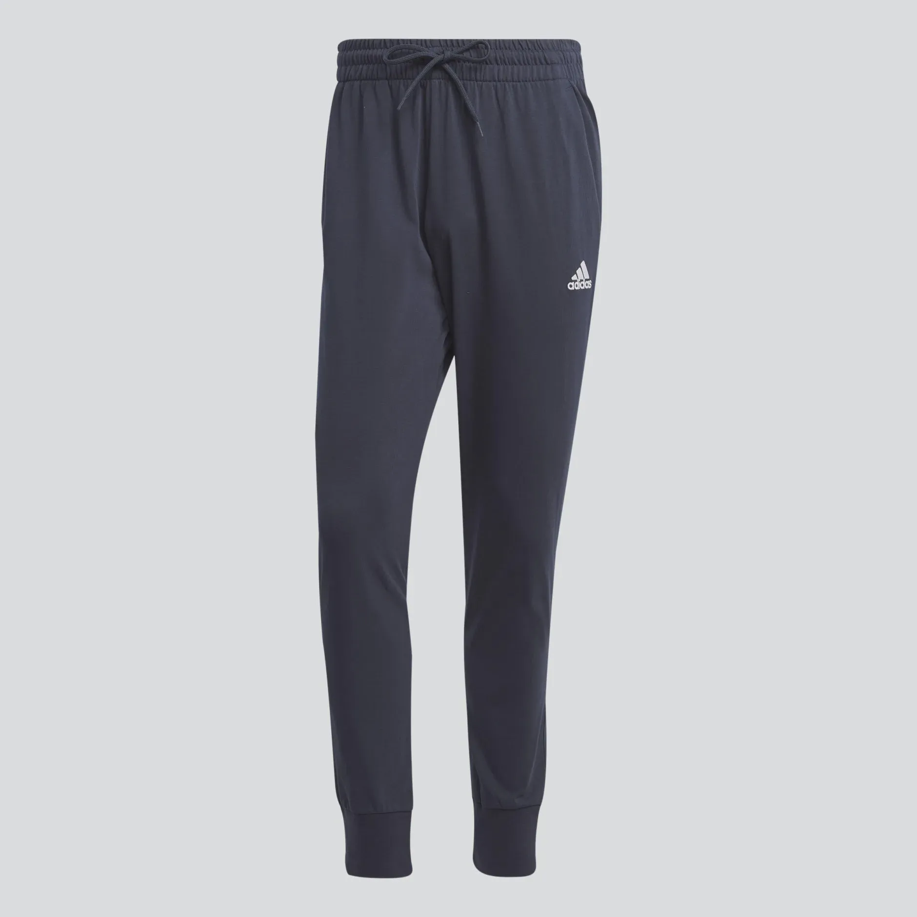 ADIDAS ESSENTIALS SINGLE JERSEY TAPERED CUFF JOGGERS - IC9418