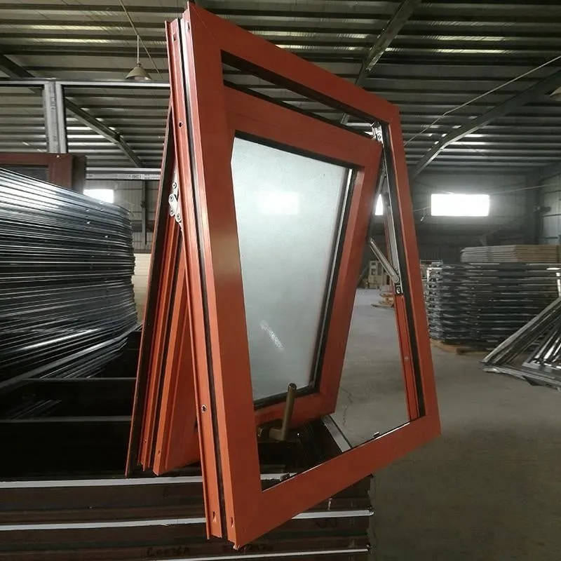 Awning windows standard bathroom window size with flyscreen blind insideby Doorwin on Alibaba