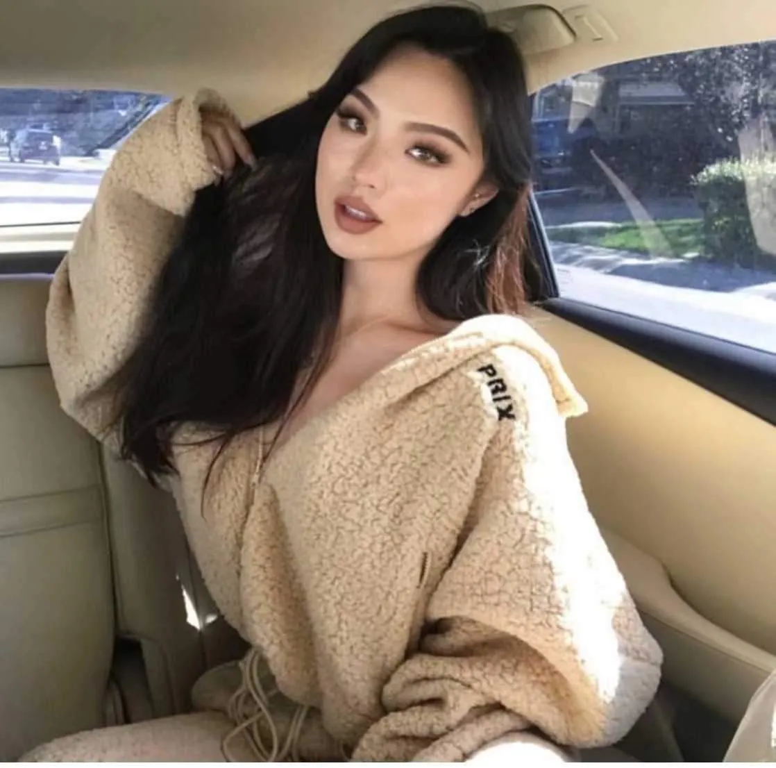Bomber Fuzzy Warm Winter Jackets Hooded Teddy Coats