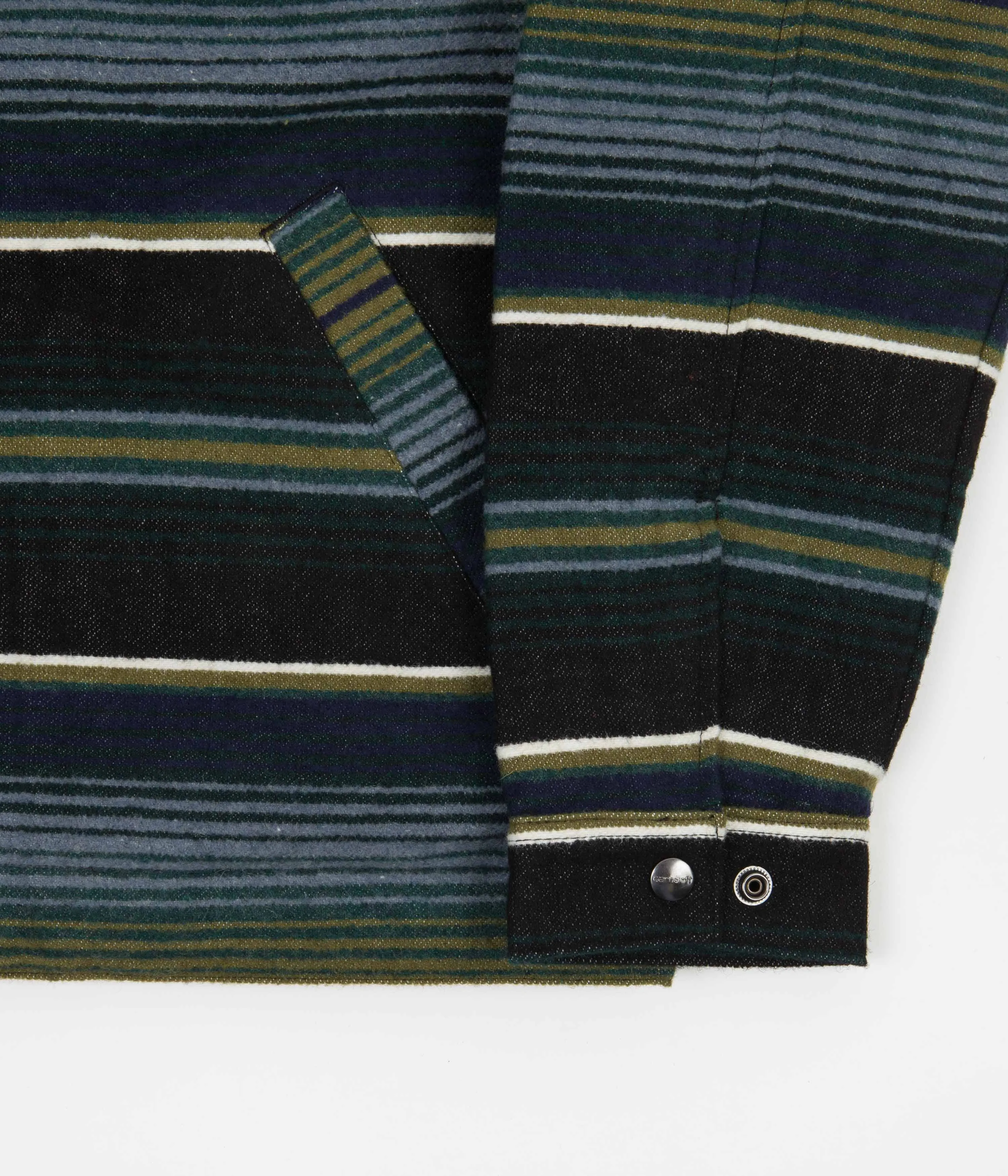 Carhartt Detroit Tuscon Jacket - Tuscon Stripe / Black