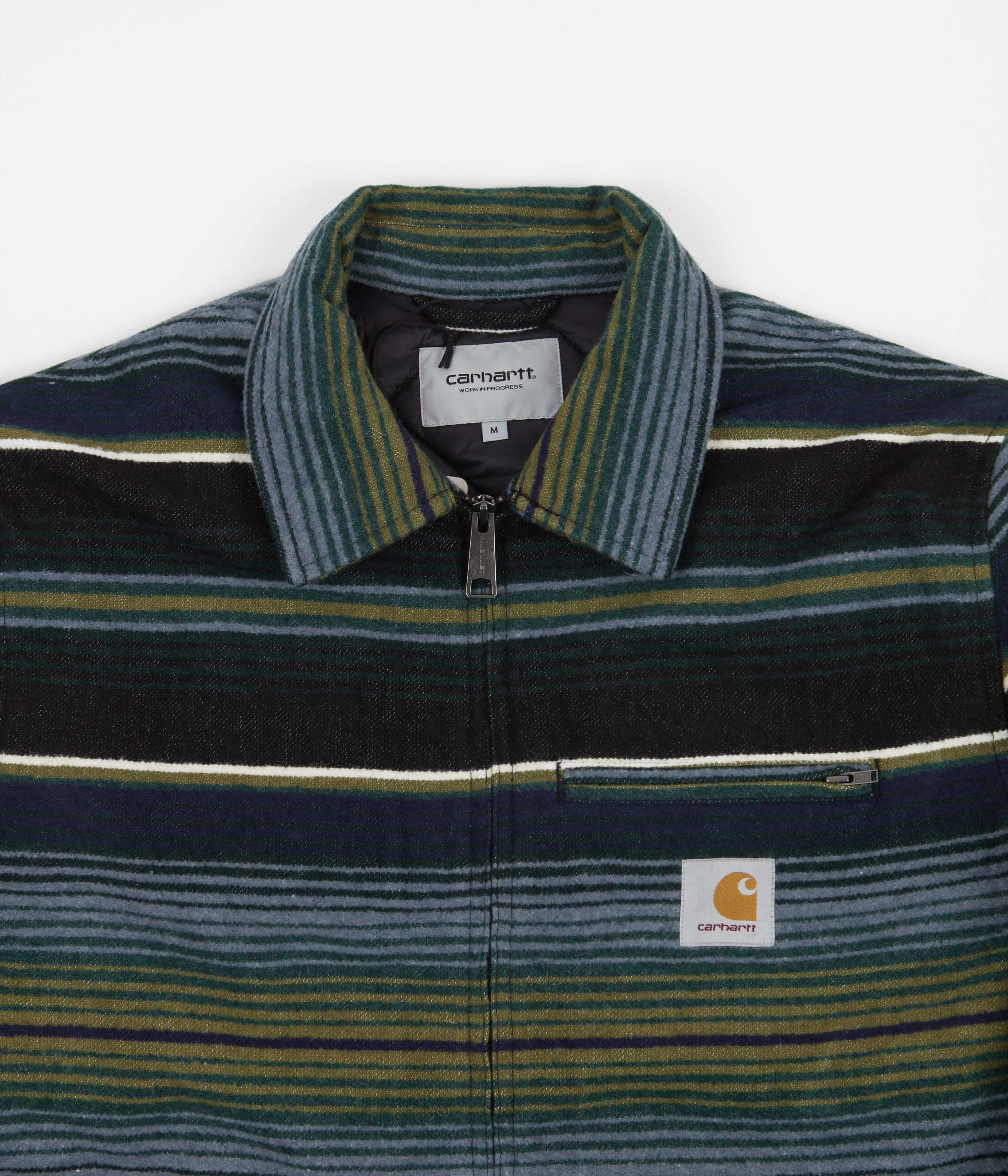 Carhartt Detroit Tuscon Jacket - Tuscon Stripe / Black