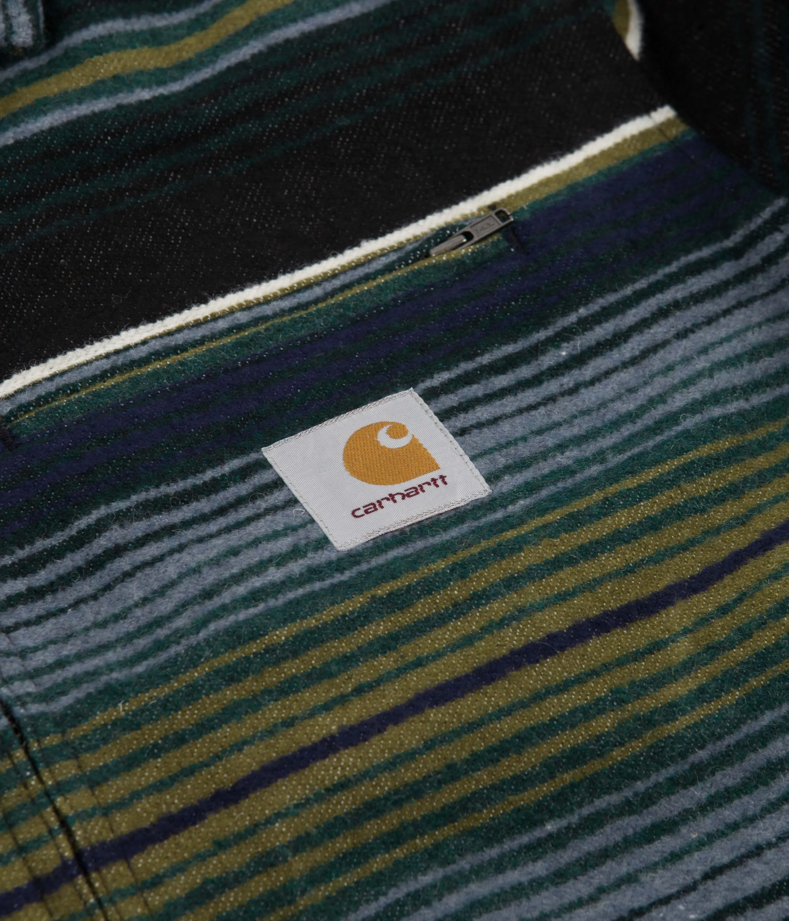 Carhartt Detroit Tuscon Jacket - Tuscon Stripe / Black