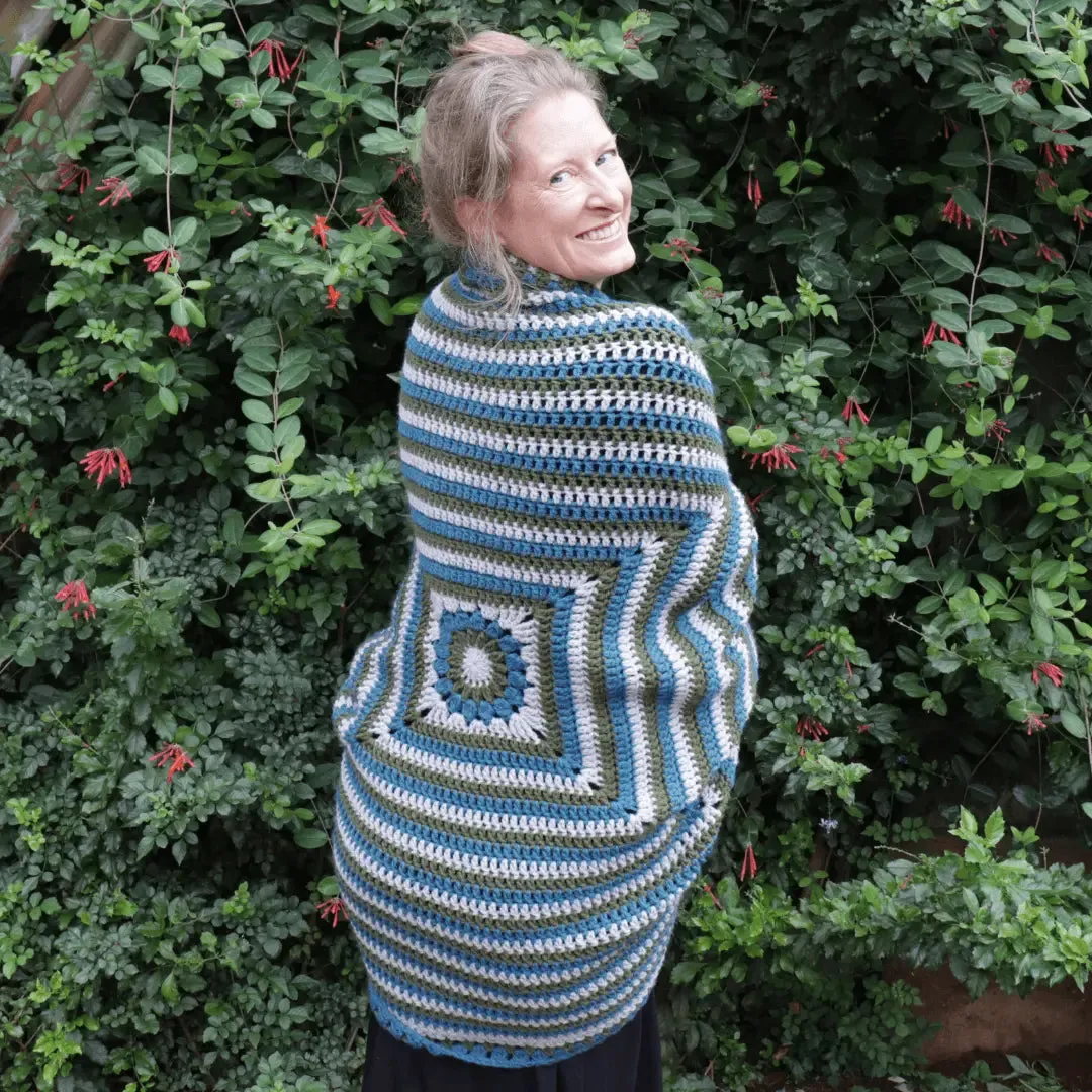 Cozy Cardi: Made-to-Fit, Easy Crochet Sweater Pattern for Beginners