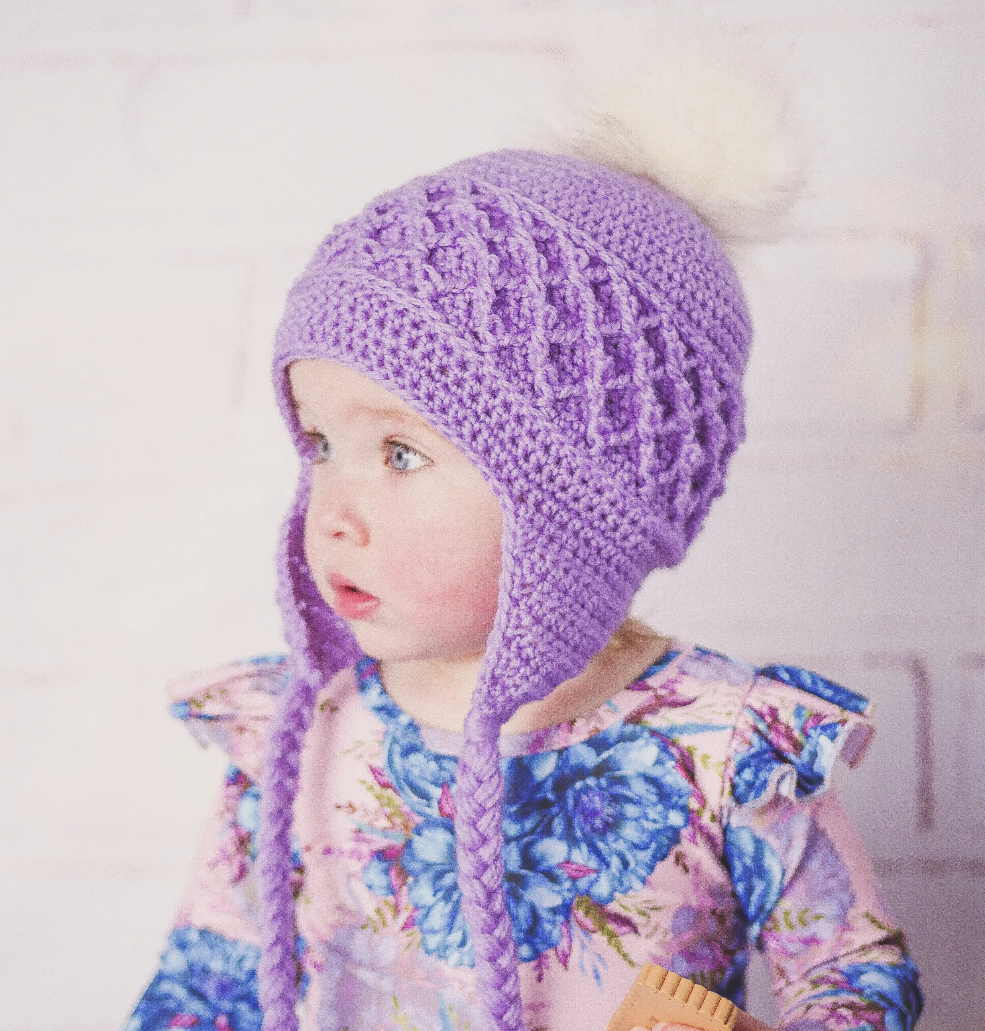 CROCHET PATTERN - Lattice Beanie