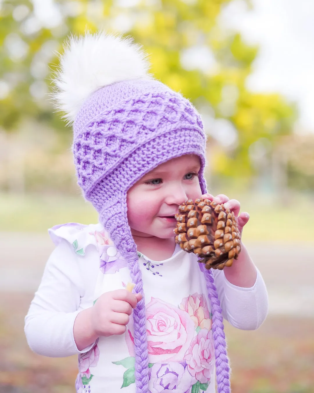 CROCHET PATTERN - Lattice Beanie
