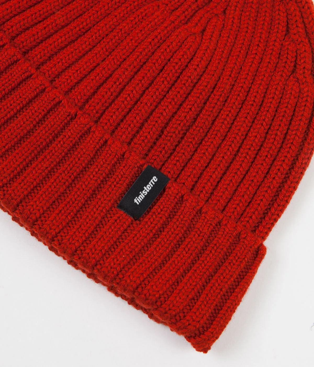 Finisterre Merino Fisherman Beanie - Rum