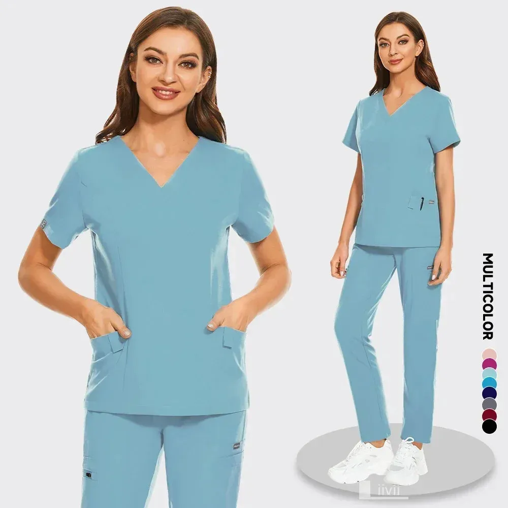 HC - Medical Workwear: Multicolor surgical scrubs for doctors, nurses, and clinical staff