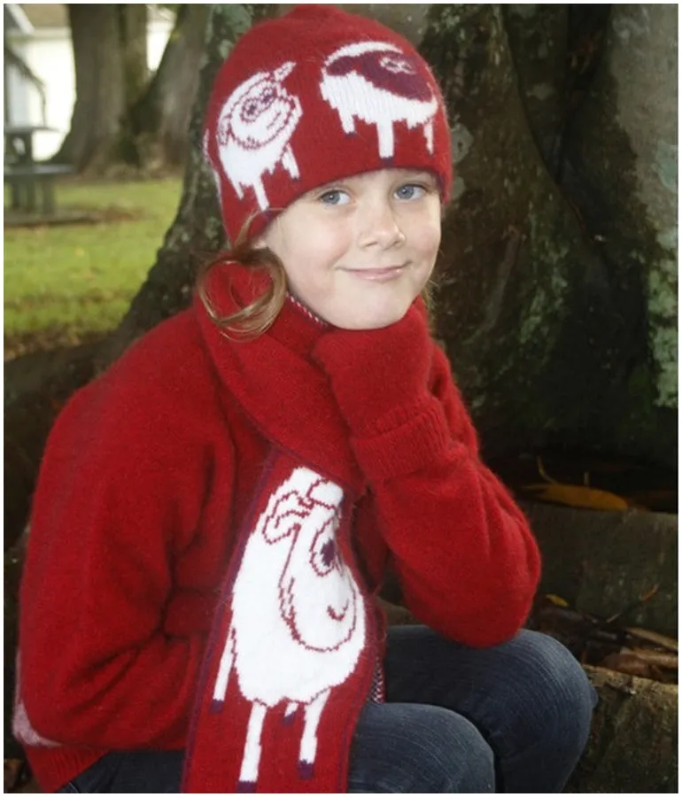 Kid's Possum Merino Little Lamby Beanie