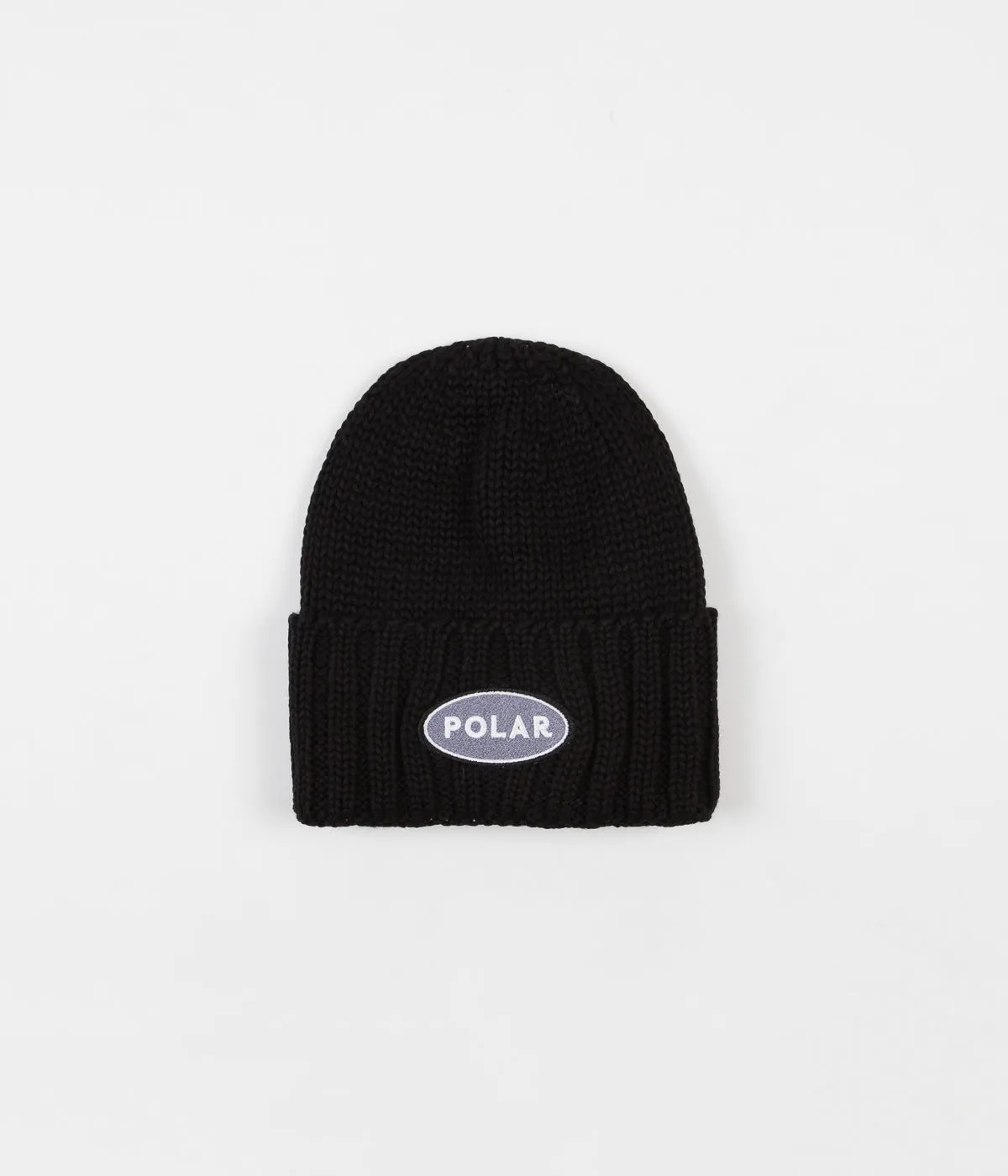 Polar Patch Beanie - Black