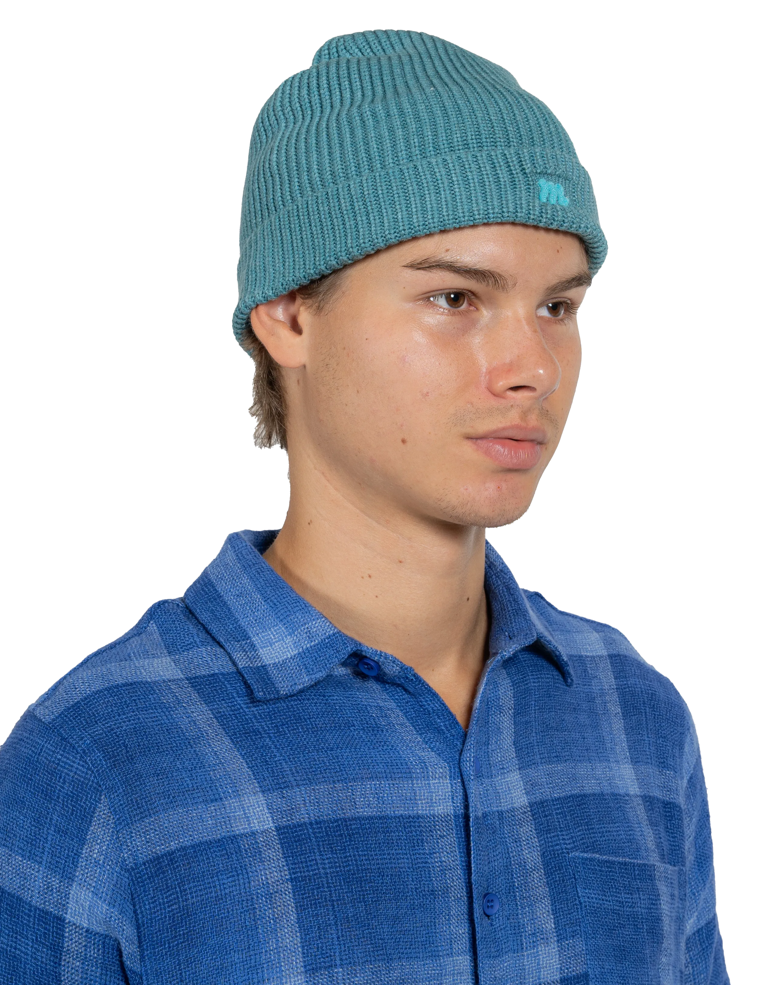 Seablue Stitch Beanie