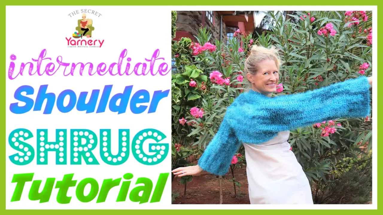 Shoulder Shrug – Easy Crochet Sweater Pattern for Beginners