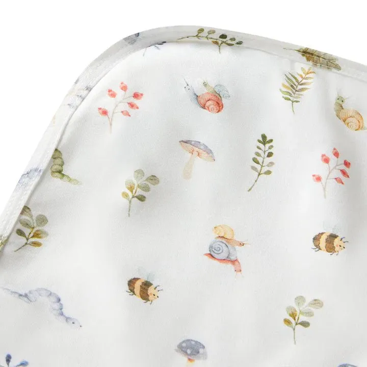 Snuggle Hunny Organic Cotton Baby Wrap Set - Garden Friends