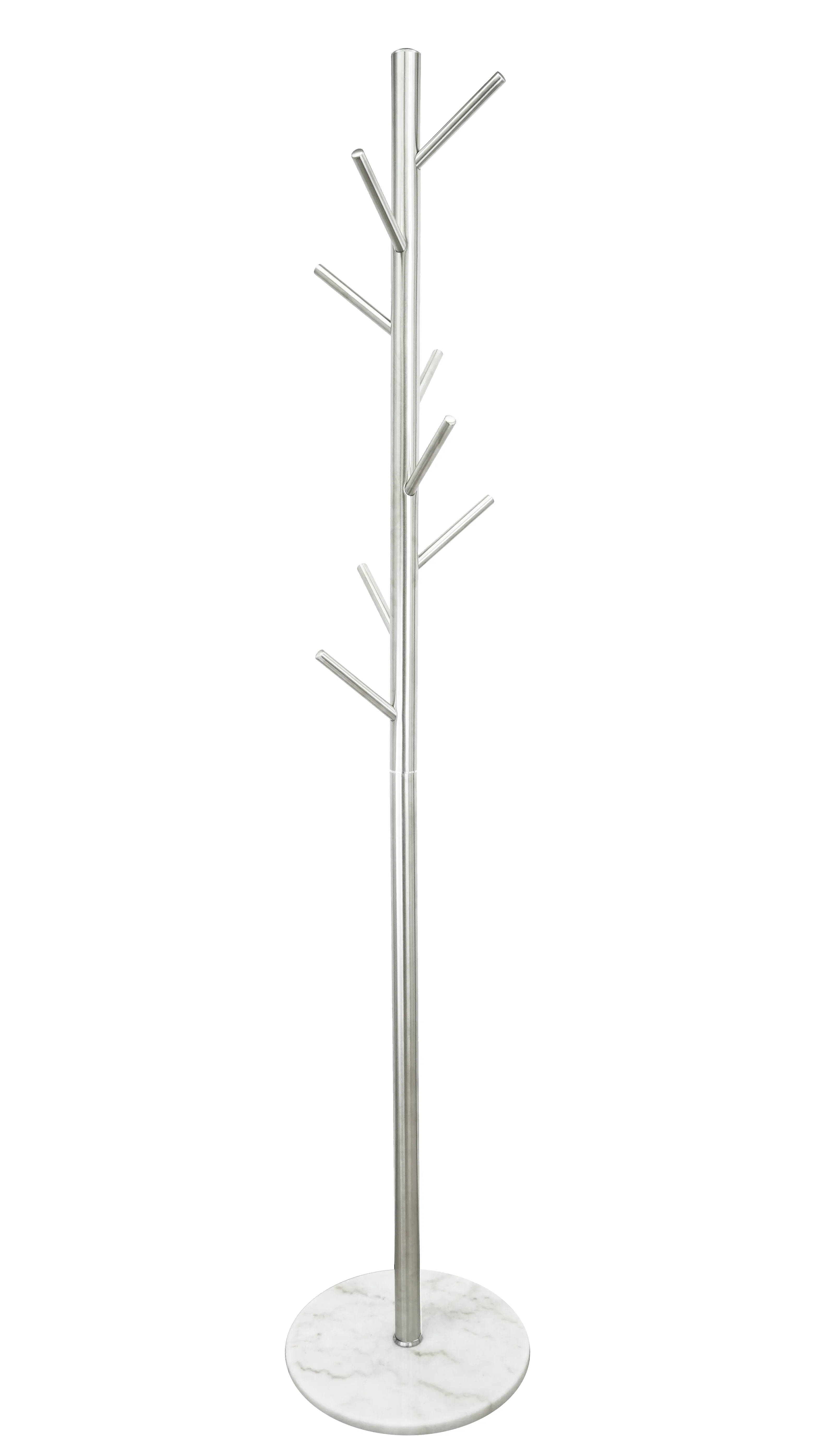 Stainless Steel Coat & Hat Rack