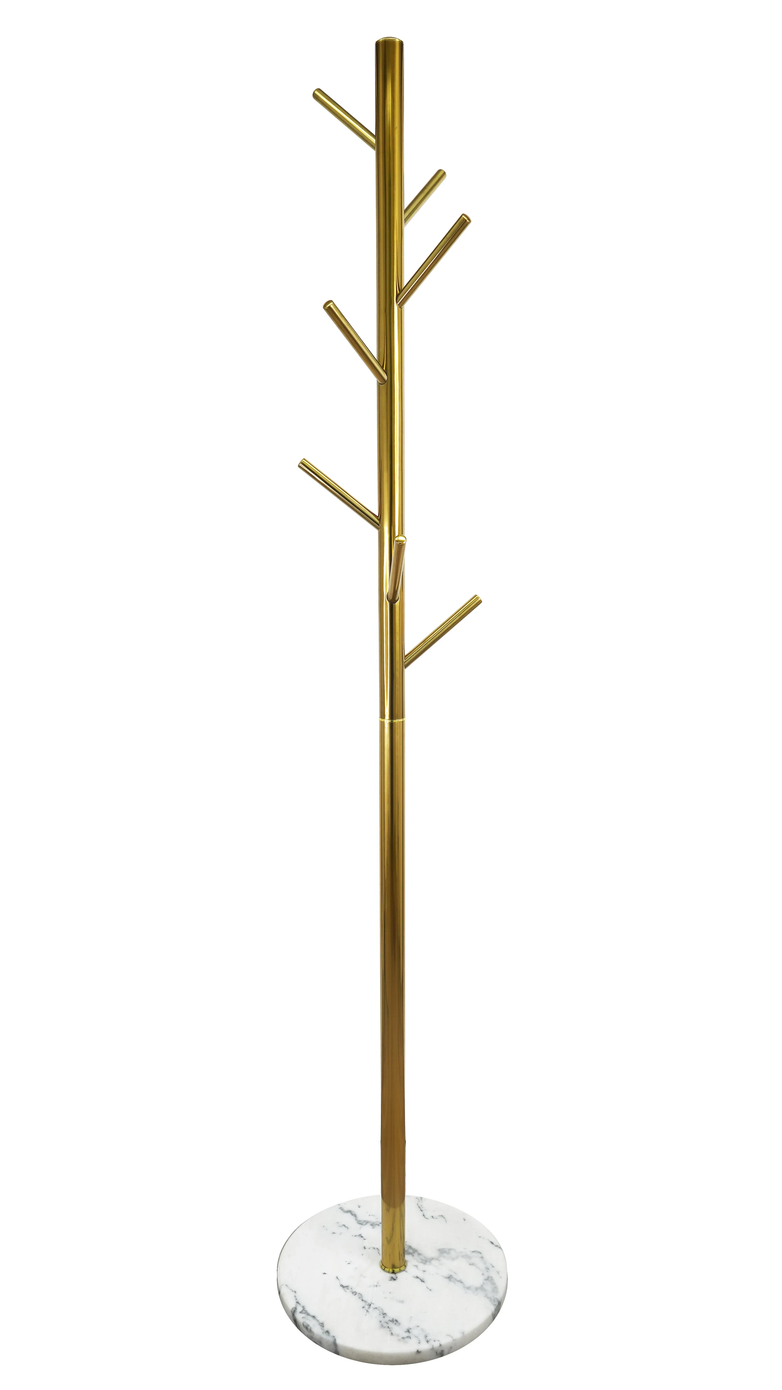 Stainless Steel Coat & Hat Rack