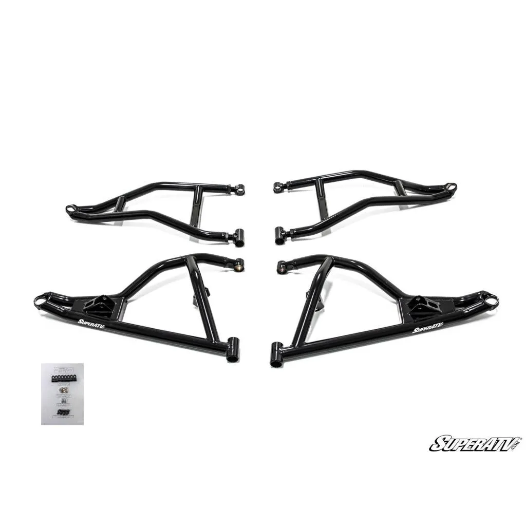 SuperATV Polaris RZR XP Turbo S High Clearance Front A-Arms