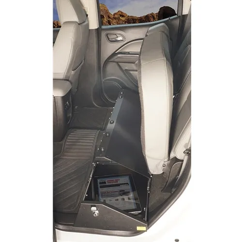 Tuffy Security Drawer Mounts Rear Seat - Black - 2015-2018 Colorado, Canyon